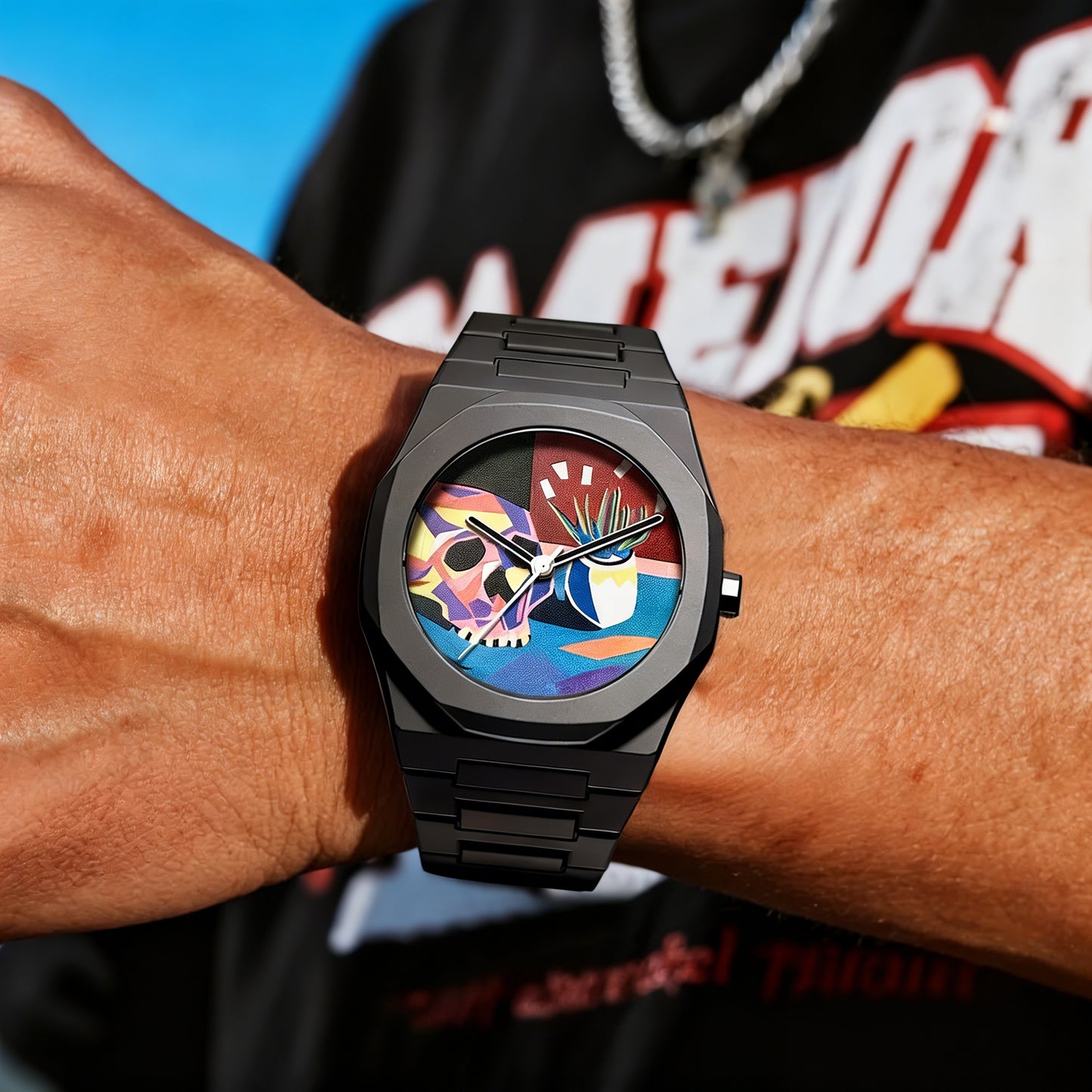 Personalized Custom Dial Watch, Custom Photo Text Watch Face Wrist Watch Unique Sentimental Gift for Men Women