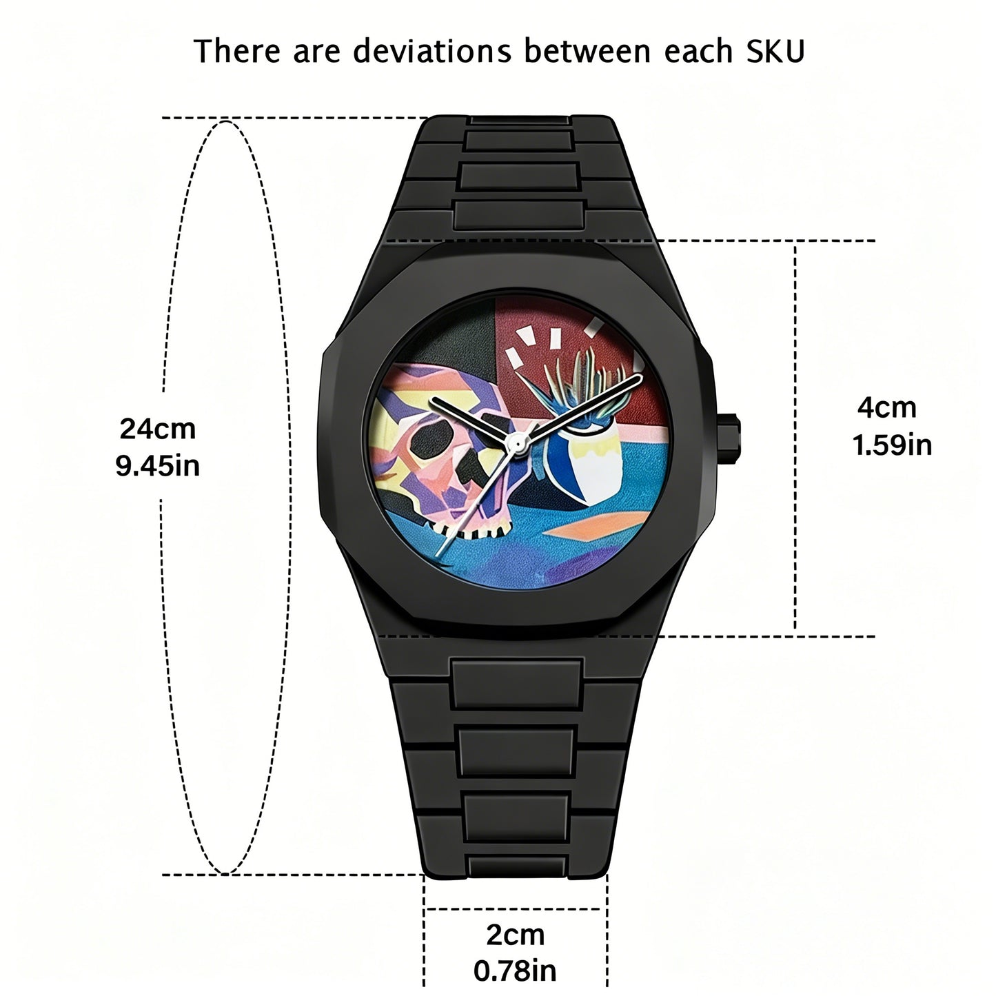 Personalized Custom Dial Watch, Custom Photo Text Watch Face Wrist Watch Unique Sentimental Gift for Men Women