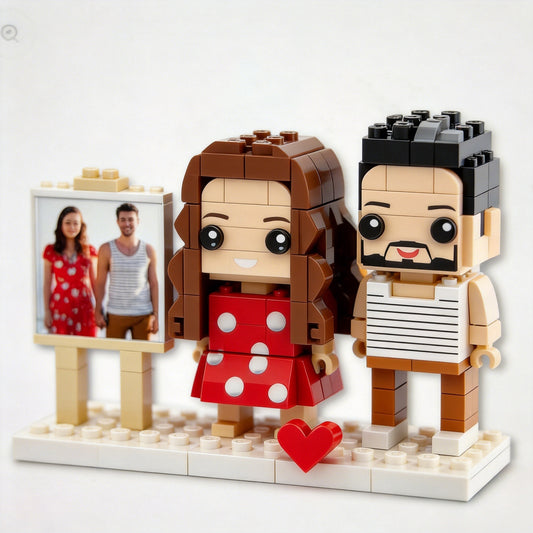 Custom Brick Person – One Personalised Mini Figure from Photo