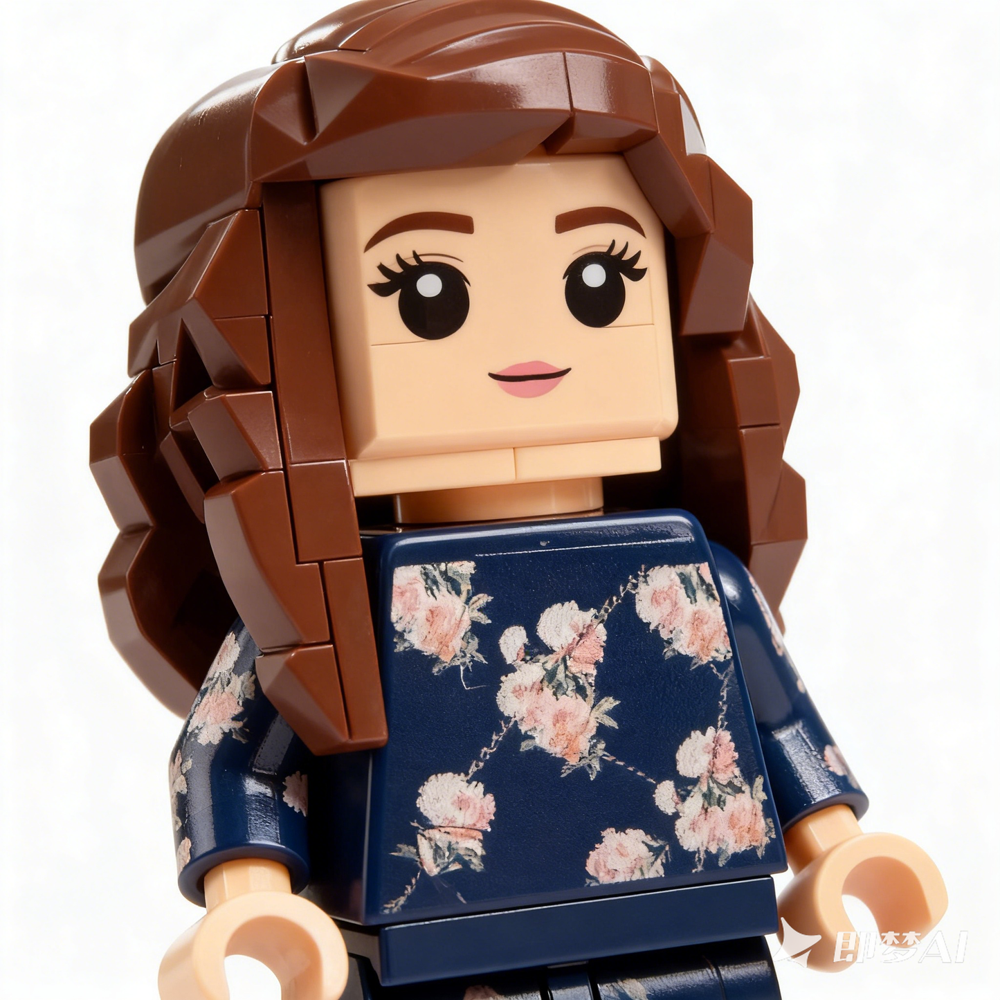 Custom Couple Brick Mini Figures from Your Photo