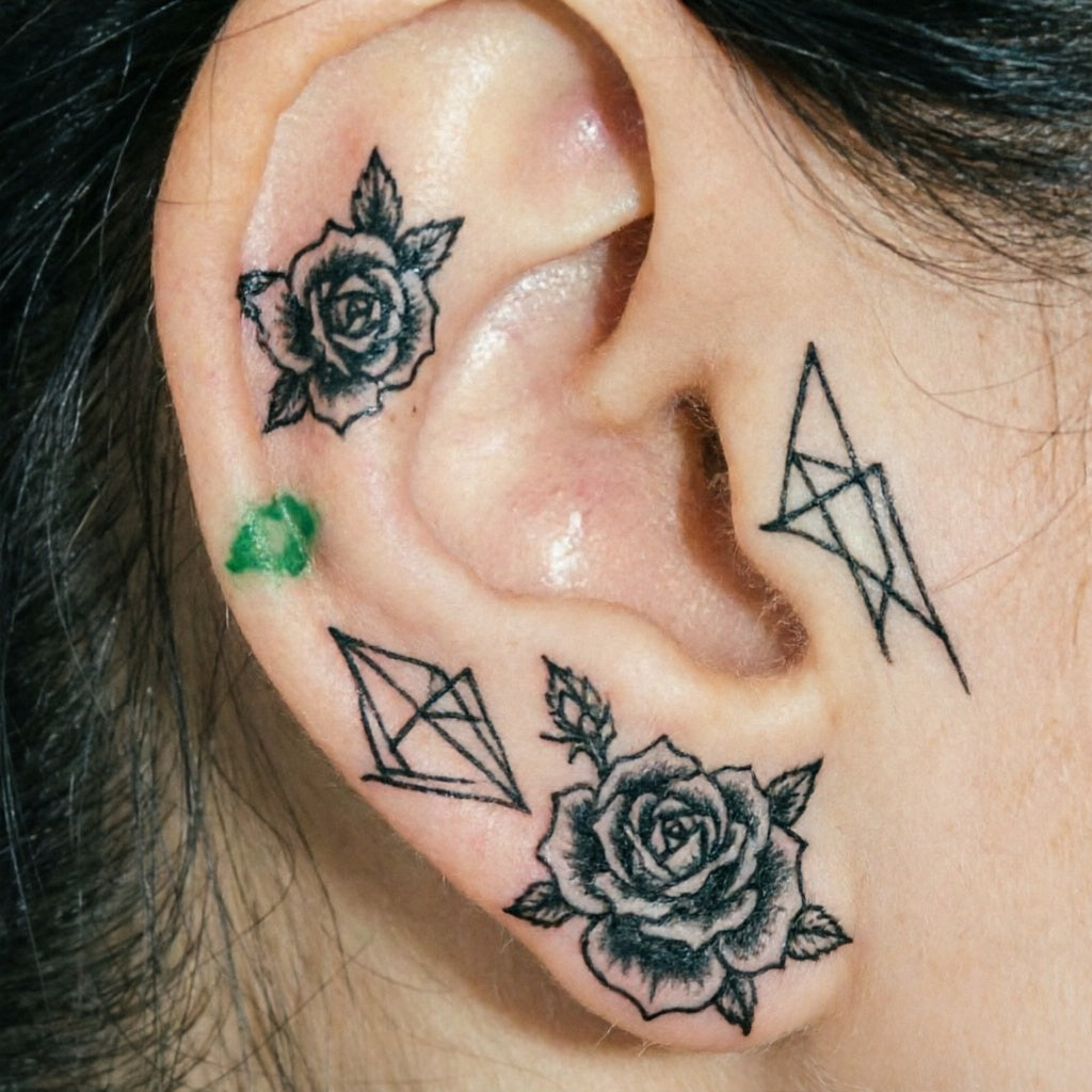 Personalized Custom Tattoo Stickers Custom Image Logo Name Temporary Tattoos